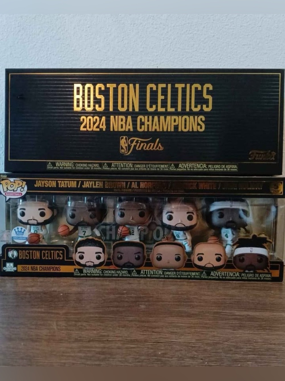 Funko Collection Boston Celtics 2024 NBA Champion/ new/original packed.